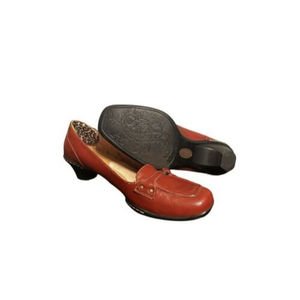 Strictly Comfort Womens Shoes Brown Leather Comfort Shoes Size 9